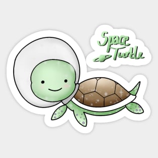 Space Turtle Sticker